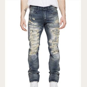 PRPS Demon (Slim) destroyed denim 34x34